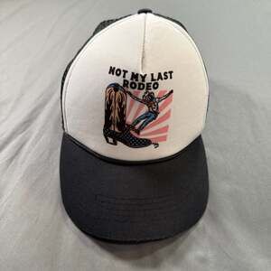 Artist Collective AGWW Not My Last Rodeo Trucker Hat